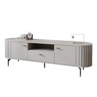 TV-LOWBOARD geriffelt, mit Schublade, Kaschmir - Kaschmir, Holzwerkstoff (180/49/40cm) - Idohome