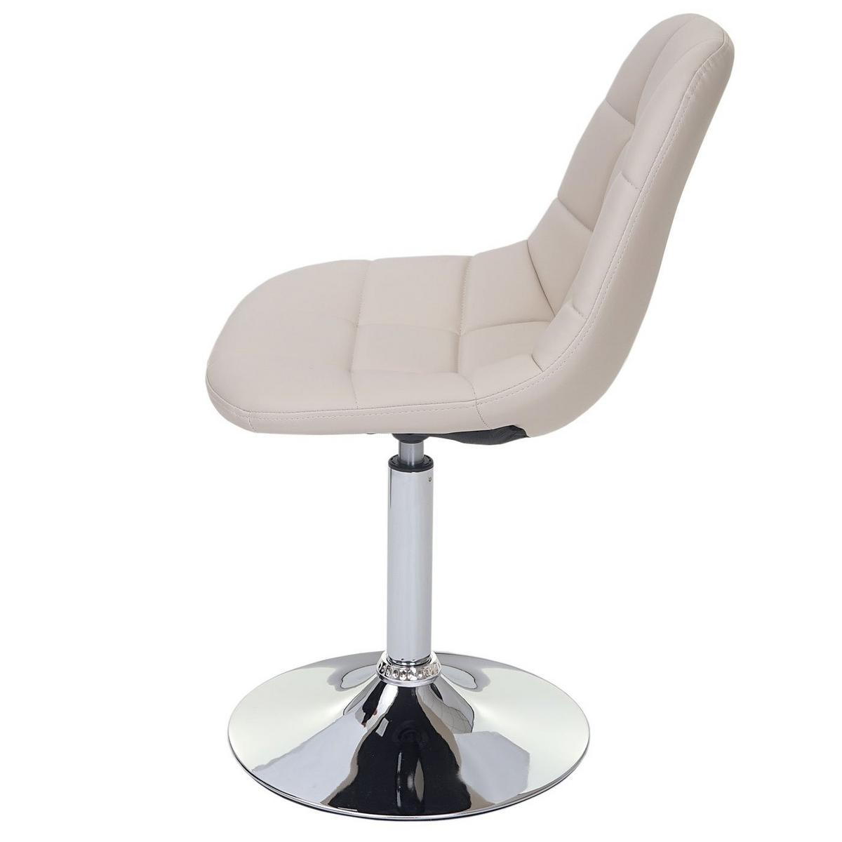 ESSZIMMERSTUHL Grau 6er-Set - Creme/Grau, Textil (47/84/50cm) - MCW