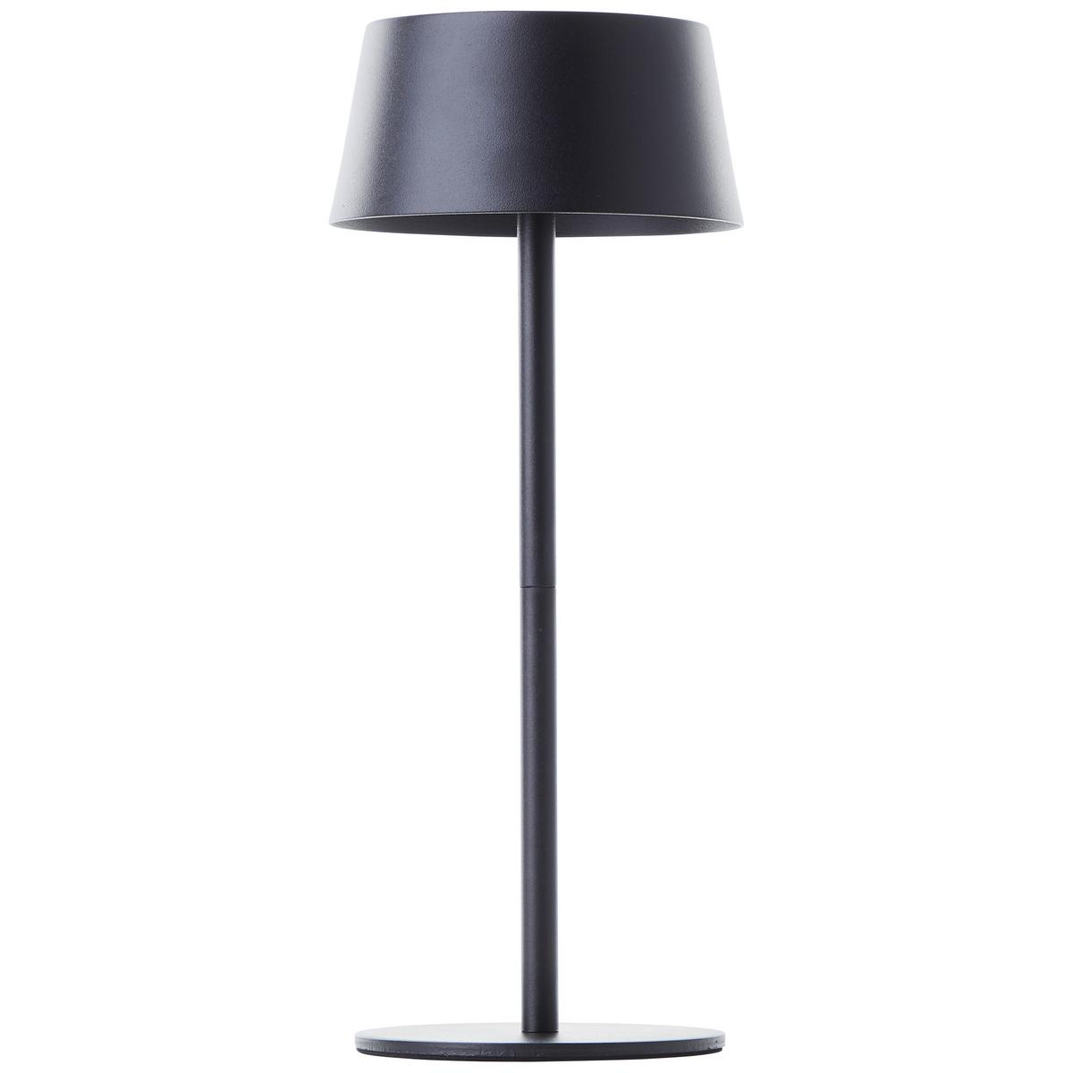 AUSSENTISCHLEUCHTE Picco G40400/76 - Schwarz, Metall (12.5/12.5/30cm) - Brilliant