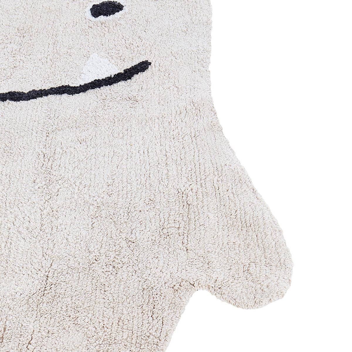 KINDERTEPPICH Zodi 100/70 cm - Beige/Schwarz, Textil (70/100cm) - Beliani