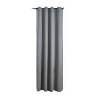 VORHANG MÜNCHEN DARK HxB 225x145 cm Grau - Grau, Textil (145/225/225cm) - Gardinenbox