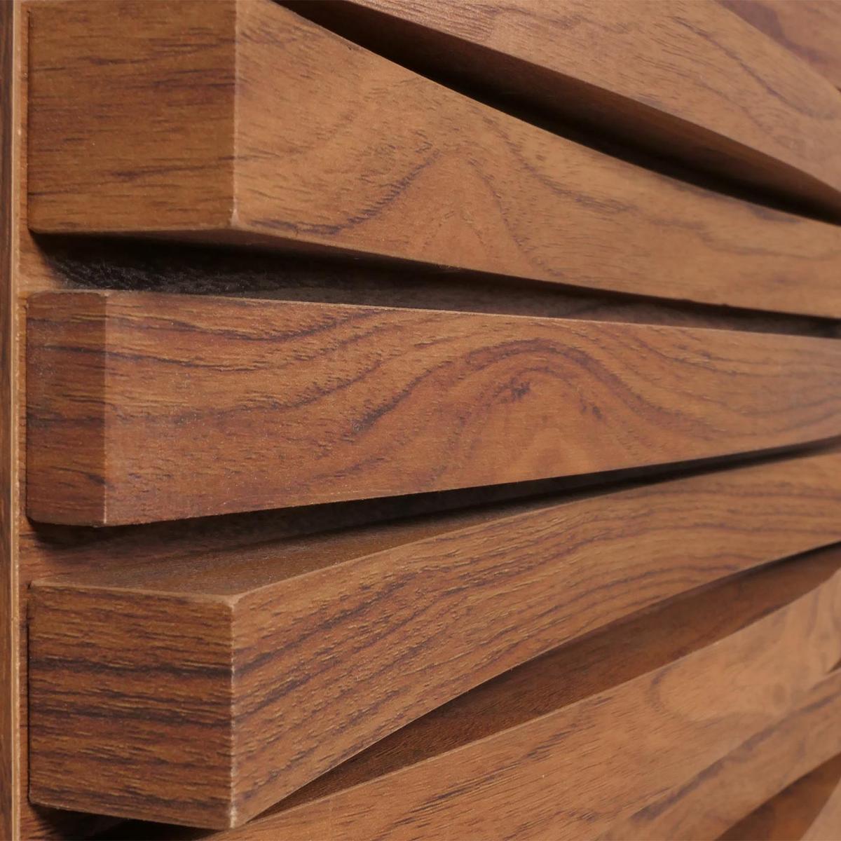 SIDEBOARD Walnuss Dekor - Walnussfarben, Holzwerkstoff (142/85/44cm) - MCW