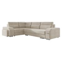 ECKSOFA Alvares, Seite: Links - Naturfarben, Holz/Kunststoff (305/205cm) - MIRJAN24