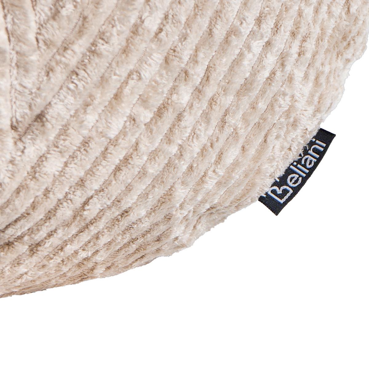 DEKOKISSEN 2er-Set Hellbeige 45/45 cm Maranta - Beige, Textil (45/10cm) - Beliani