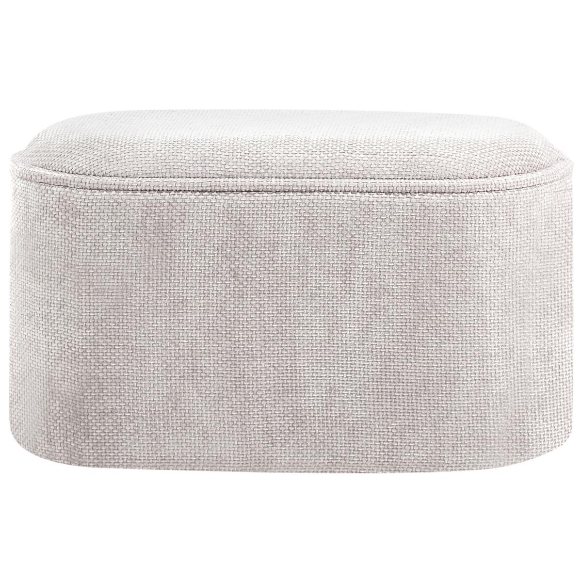 SITZBANK Grau Artas - Grau, Textil (79/45/38cm) - Beliani