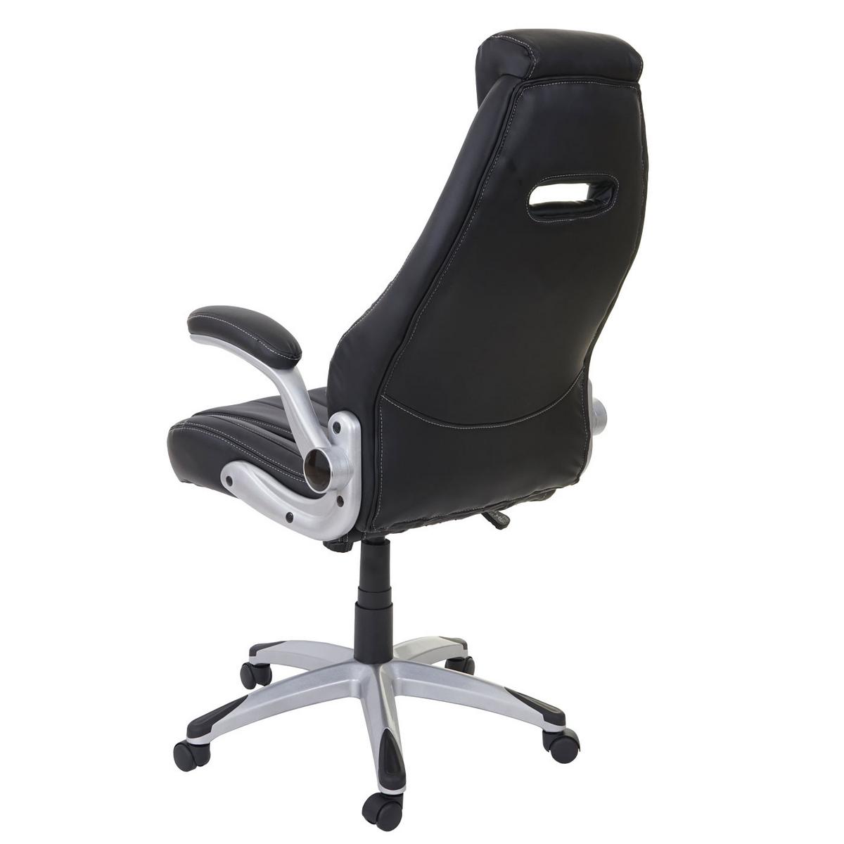 BÜROSTUHL Schwarz - Schwarz, Textil (68/128/80cm) - MCW