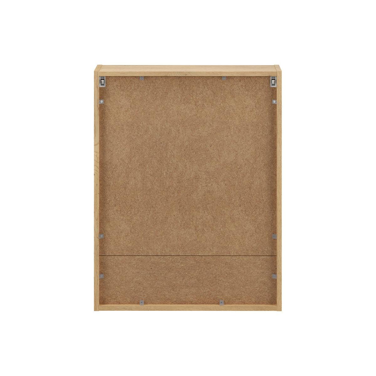 SPIEGELSCHRANK Edmé Holz - Braun, Holzwerkstoff (60/76.8/18.8cm) - Petits-meubles
