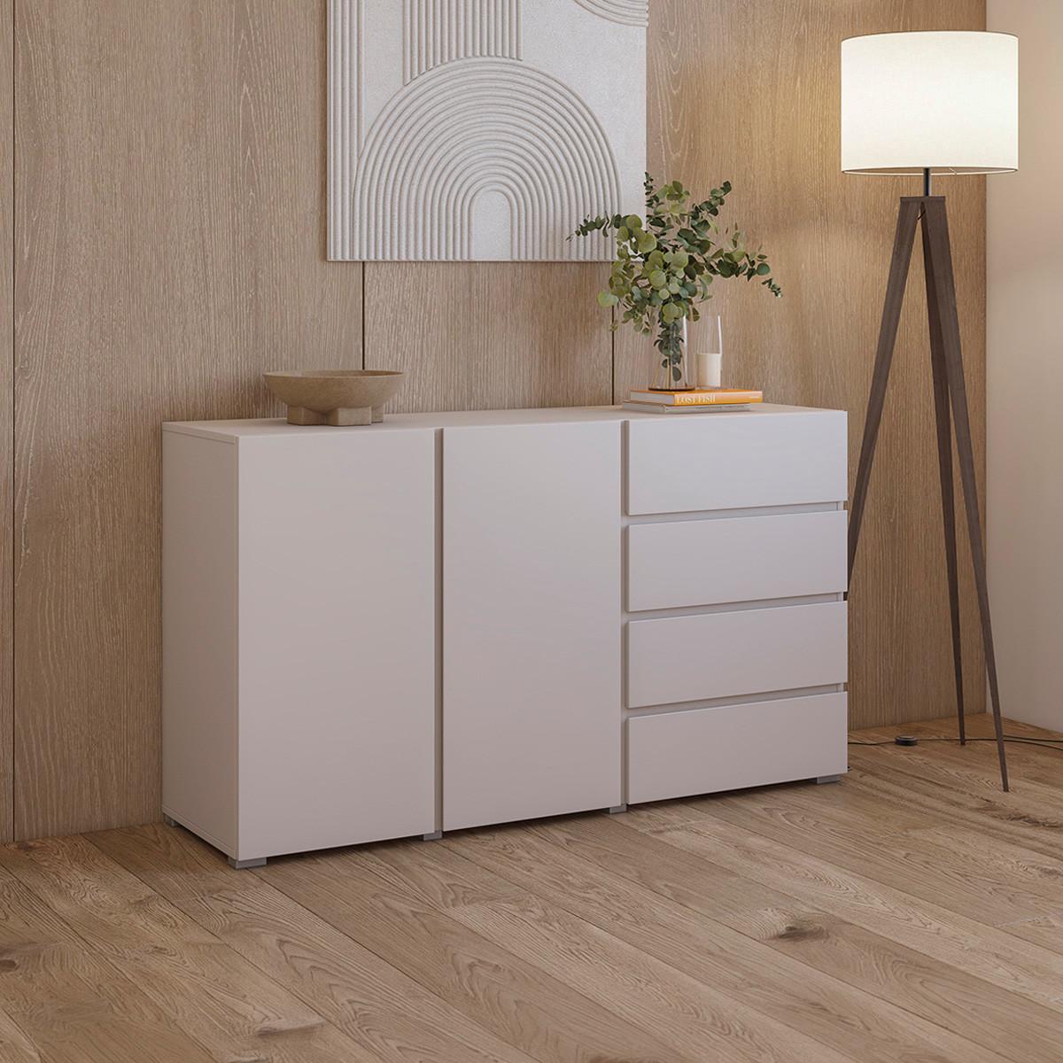 SIDEBOARD Maxis Kaschmir - Beige, Holzwerkstoff (138/78/40cm) - Petits-meubles