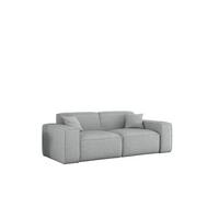 SOFA 2-sitzer Celes Premium In Artico - Hellgrau, Holzwerkstoff/Textil (182/73/90cm) - Fun Möbel