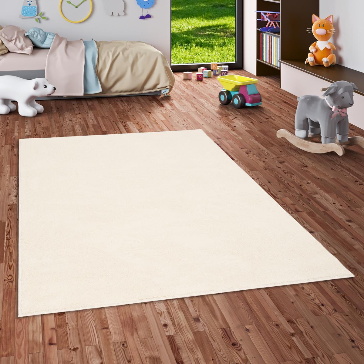 HOCHFLOR LANGFLOR TEPPICH SUPER SOFT MELIA KIDS - Creme, Textil (80/150cm) - Pergamon