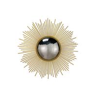 WANDSPIEGEL Gold 99/99 cm - Goldfarben, Metall (14.1/99/3cm) - KUNSTLOFT