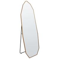 STANDSPIEGEL 165 cm Metall Gold Tartas - Goldfarben, Metall (50/165/36cm) - Beliani