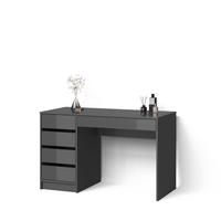 SCHMINKTISCH Imola Anthrazit 120 cm - Anthrazit, Holzwerkstoff (55/120/75cm) - Livinity®