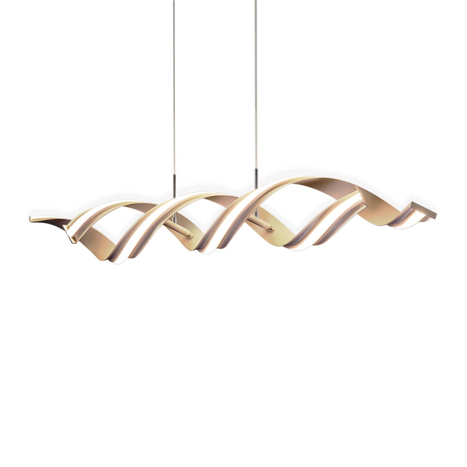 LED PENDELLEUCHTE Thomas 95/12/150 cm - Weiß, Metall (95/12/150cm) - Nettlife