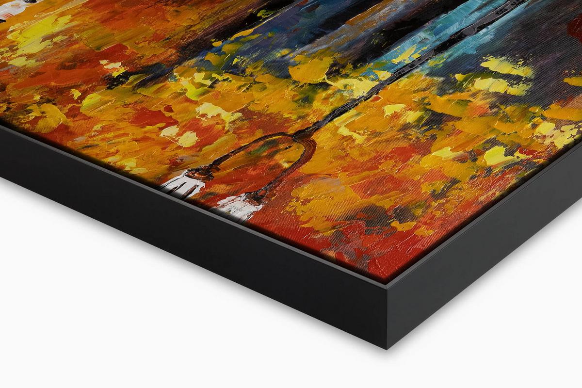 ACRYLBILD HANDGEMALT 120/60 cm - Multicolor/Schwarz, Holz/Textil (120/60cm) - KUNSTLOFT