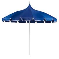 SONNENSCHIRM Blau Minoa - Blau, Textil (245/245cm) - Beliani