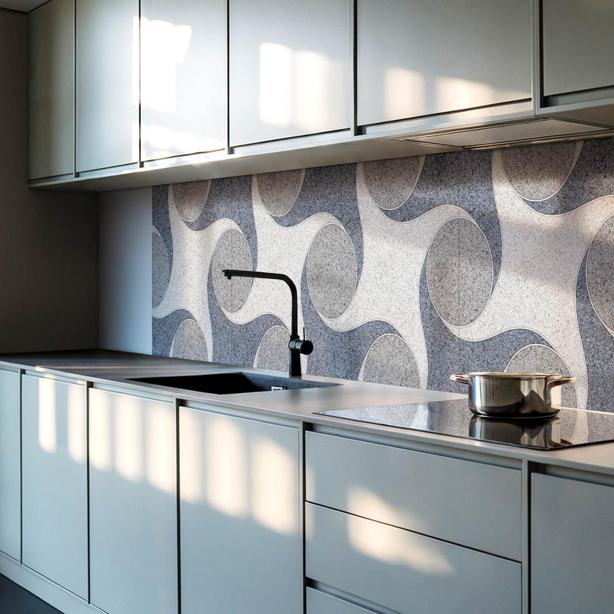 WANDPANEEL 120x60 cm selbstklebend Granitia - Schieferfarben, Kunststoff (60/1.6/120cm) - Wallfluent