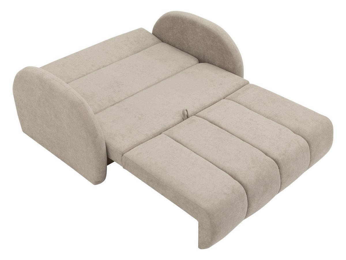 SCHLAFSOFA Viva Comfy III - Schwarz/Naturfarben, Holz/Textil (152/85/103cm) - MIRJAN24