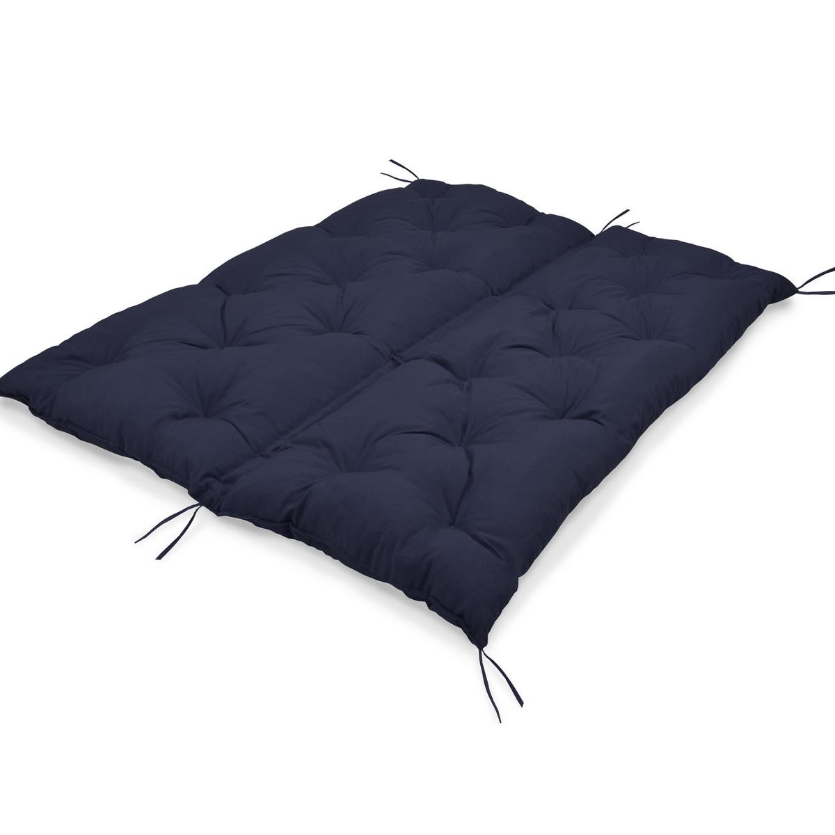 BANKAUFLAGE Flair BR 120/50cm Dunkelblau - Dunkelblau, Textil (48/10/120cm) - Beautissu 