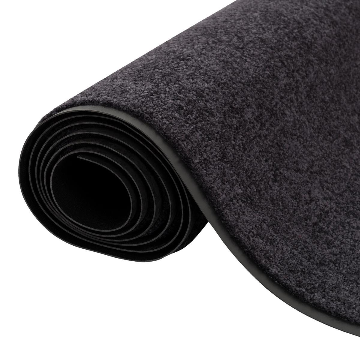 LÄUFER PROPER TEX UNI - Schwarz, Textil (90/1000cm) - Snapstyle