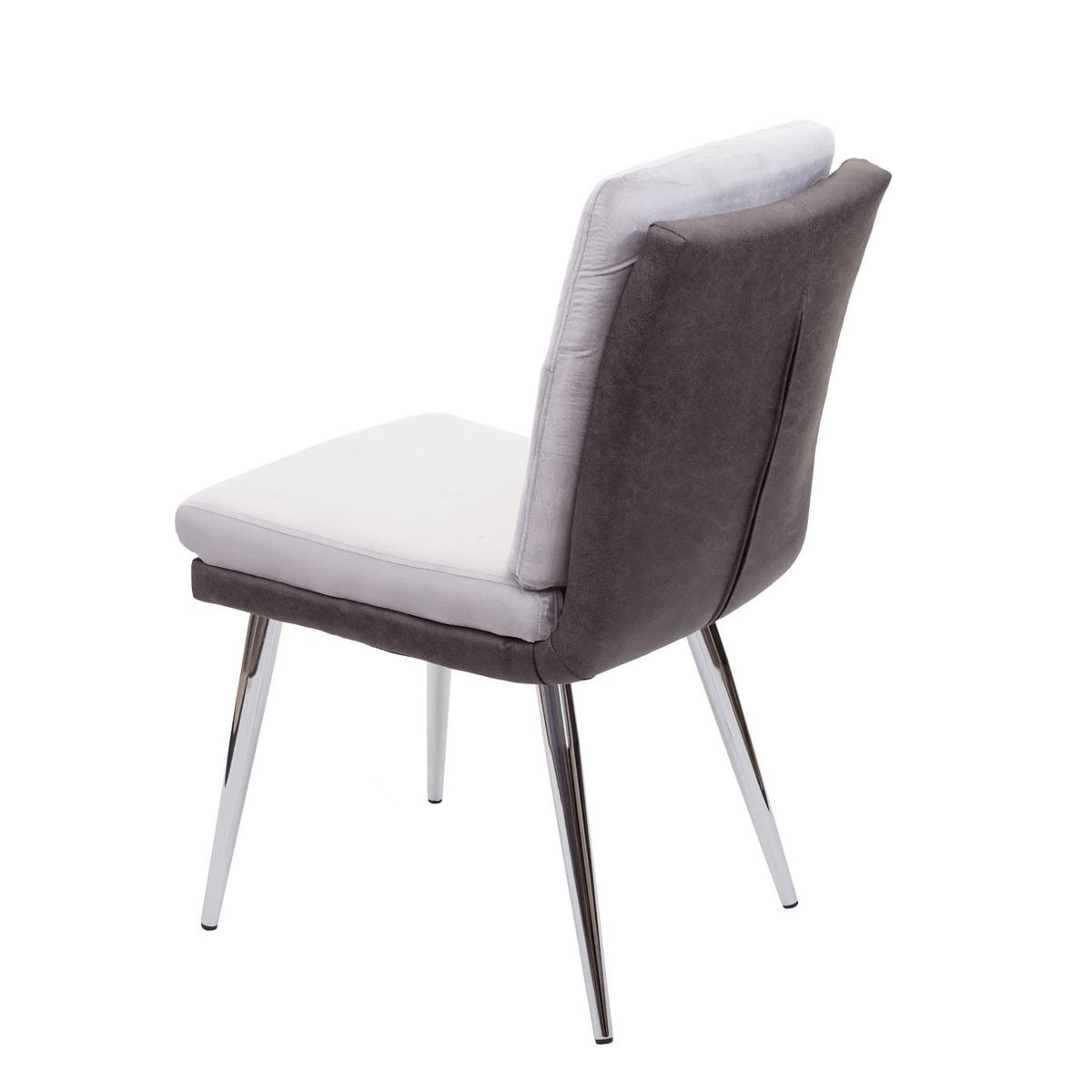 ESSZIMMERSTUHL Grau 2er-Set - Grau, Textil (46/91/66cm) - MCW