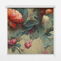 INNENROLLO - Fensterrollo - Rollo - 60x40 cm - Wiese - Braun, Kunststoff (60/140/0.5cm) - TULUP