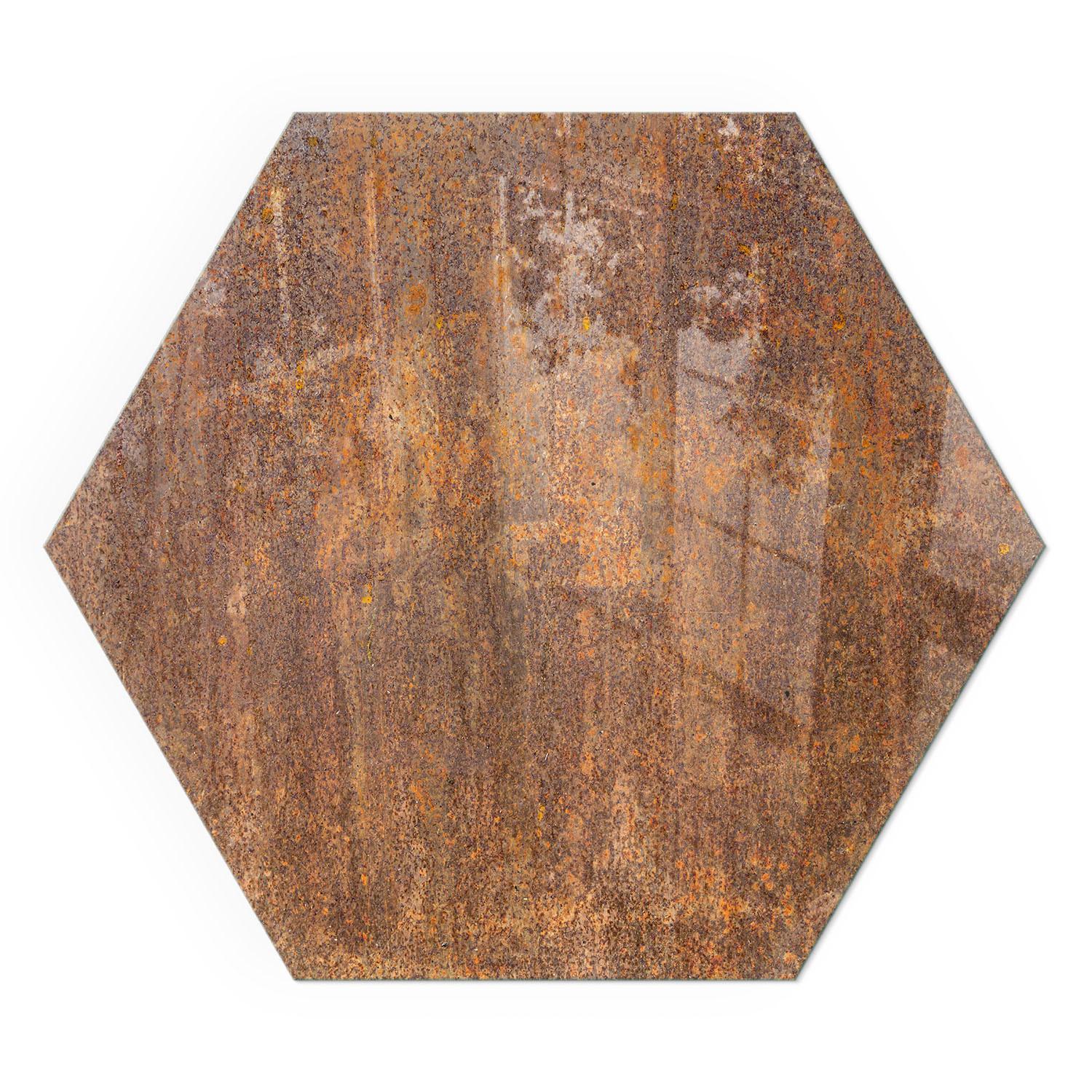 GLASPLATTE für Kamin h40 cm - Braun, Glas (40/40/0.4cm) - TULUP