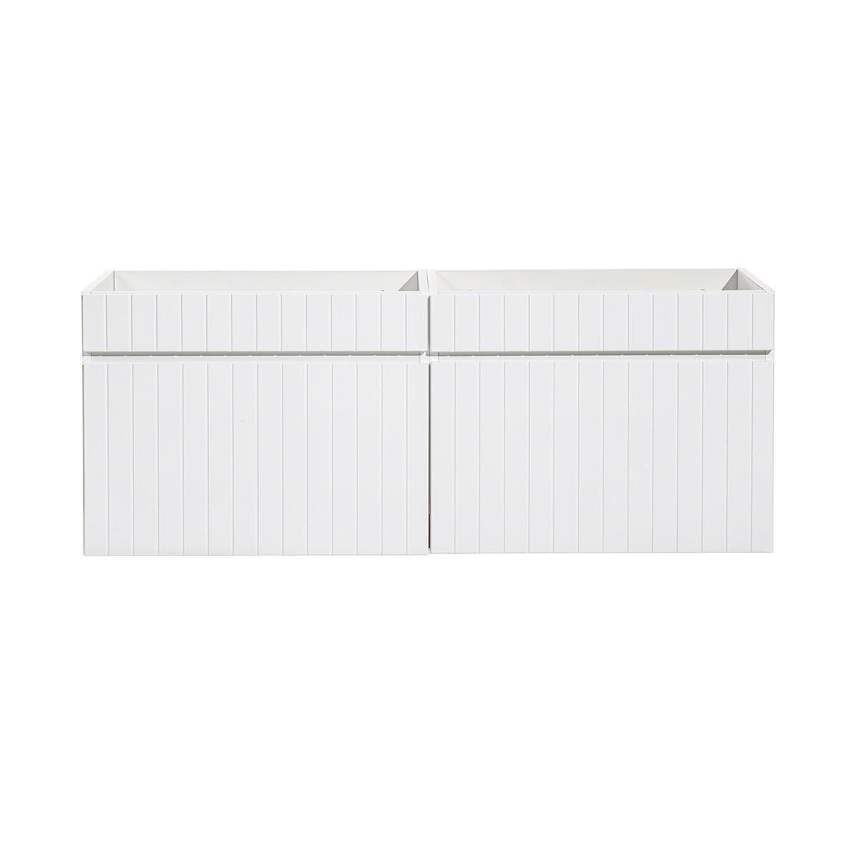 WASCHTISCHUNTERSCHRANK 120cm Zelie Weiß - Weiß, Holzwerkstoff (120/46/45cm) - Petits-meubles
