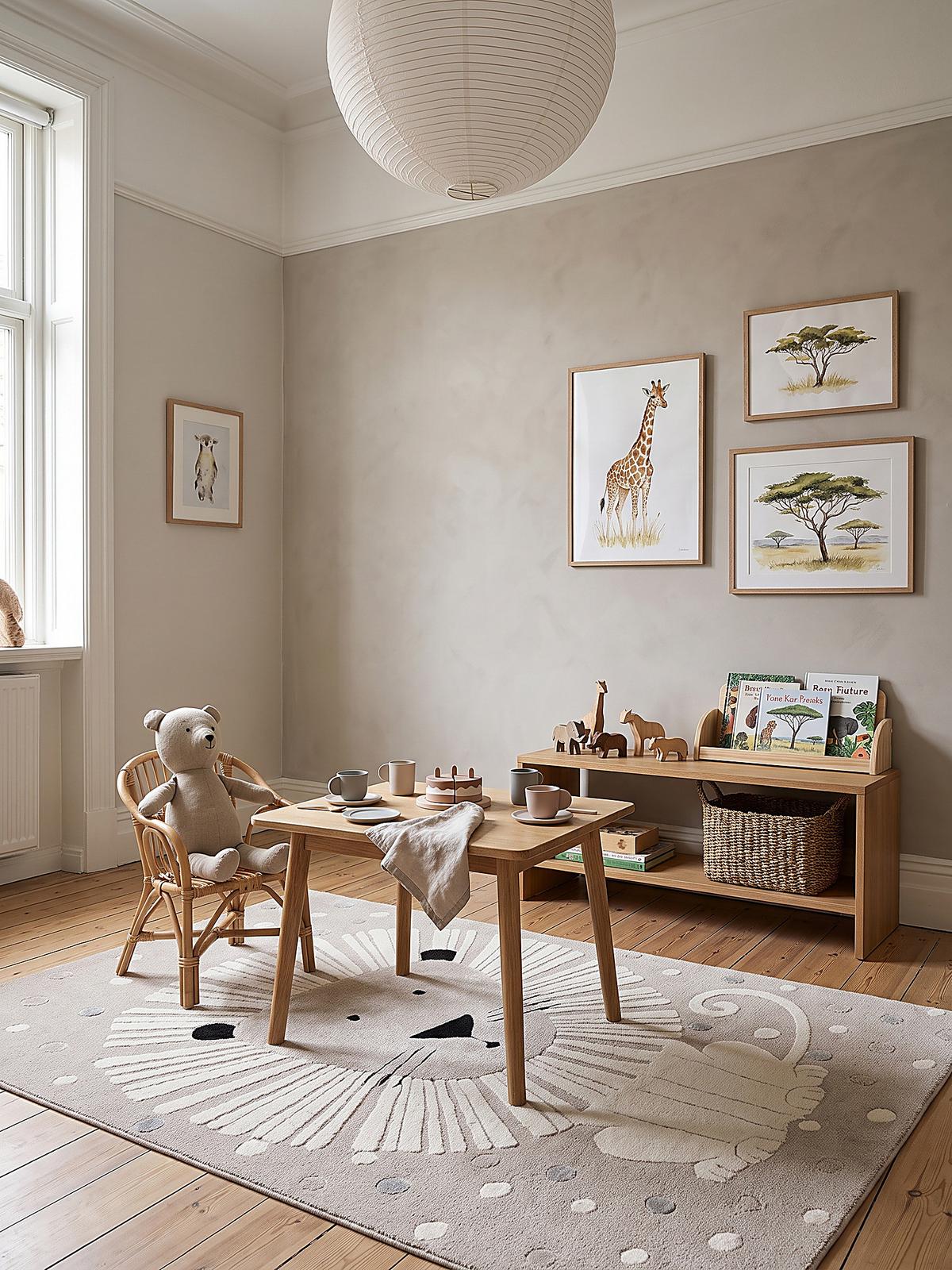 KINDERTEPPICH Kurzflor VELT Polypropylen Beige 120 x 170 cm - Beige, Textil (120/170cm) - KADIMA DESIGN