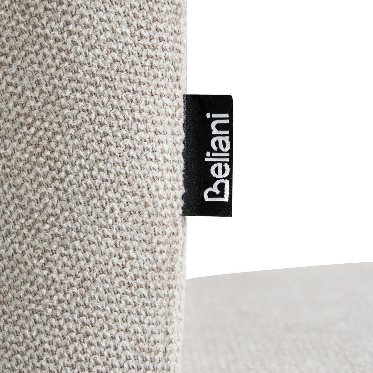 ESSZIMMERSTUHL 2er-Set Stoff Hellbeige Artesia - Beige, Textil (51/81/49cm) - Beliani