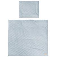 WIEGENBETTWÄSCHE Lil Planet 80x80 cm hellblau - Hellblau, Textil (80/80cm) - Roba