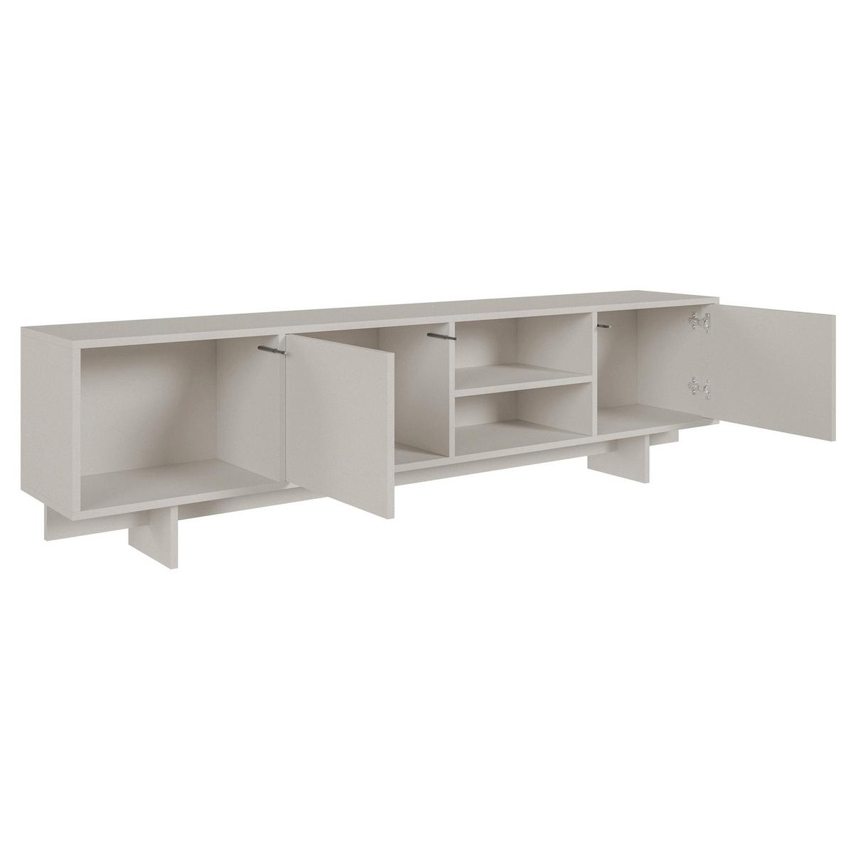 TV-LOWBOARD Sanva KASCHMIR 200 CM - Kaschmir, Holzwerkstoff (200/55/35cm) - Selsey