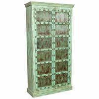 SCHRANK aus Holz 105x42x199 cm - Multicolor, Holz (105/199/42cm) - Wanderlust