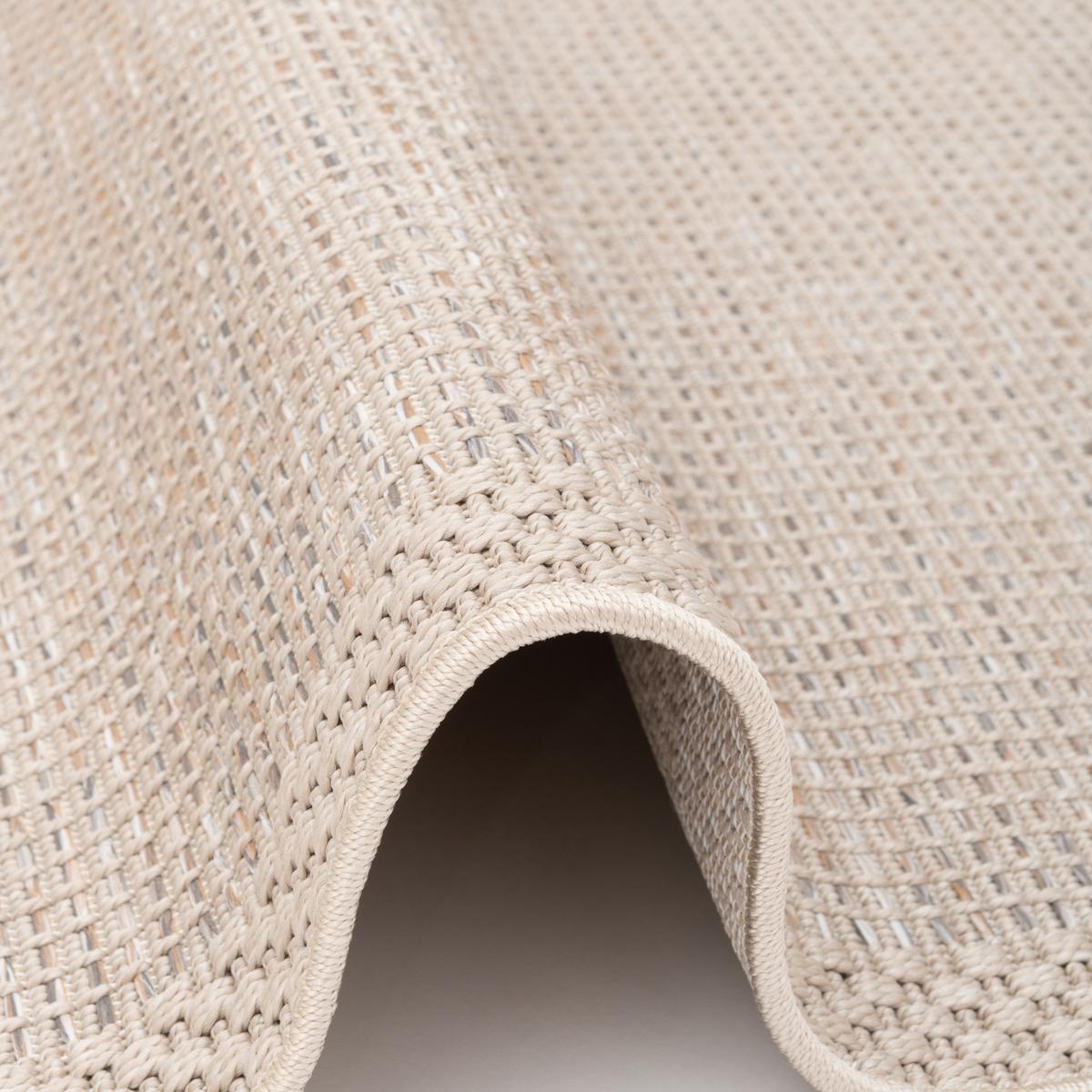IN & OUTDOOR TEPPICH FLACHGEWEBE OTTAWA BORDÜRE - Beige, Textil (160/230cm) - Pergamon