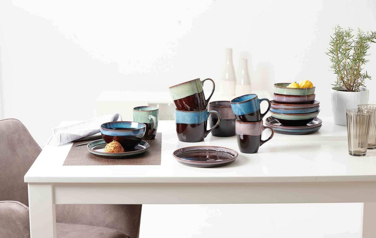 DESSERTTELLER Mongu bunt ø 20 cm 6er Set - Multicolor, Keramik (20cm) - Ritzenhoff Breker