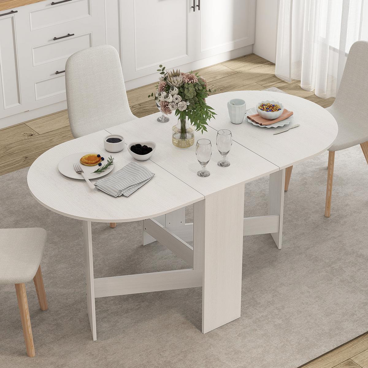 ESSTISCH Tyvos 163/80/75 cm - Weiß, Holz (163/80/75cm) - ZMH