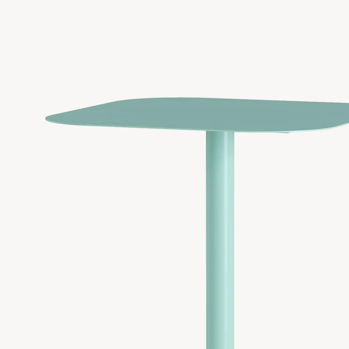 BEISTELLTISCH Nastätten - Mintgrün, Metall (40/40/50cm) - [en.casa]