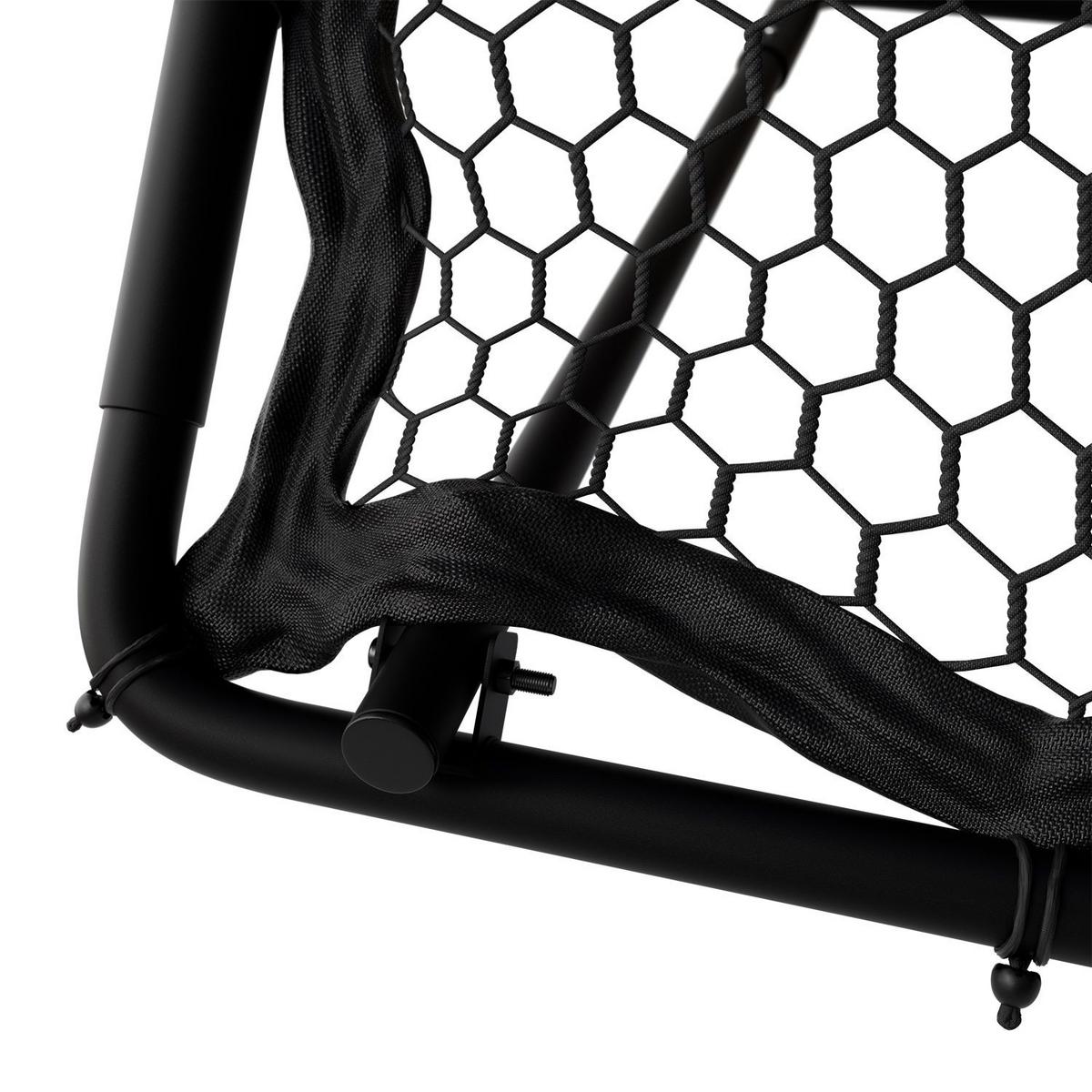 REBOUNDER Fußball 100x100 cm klappbar - Schwarz, Metall (100/97cm) - Artsport