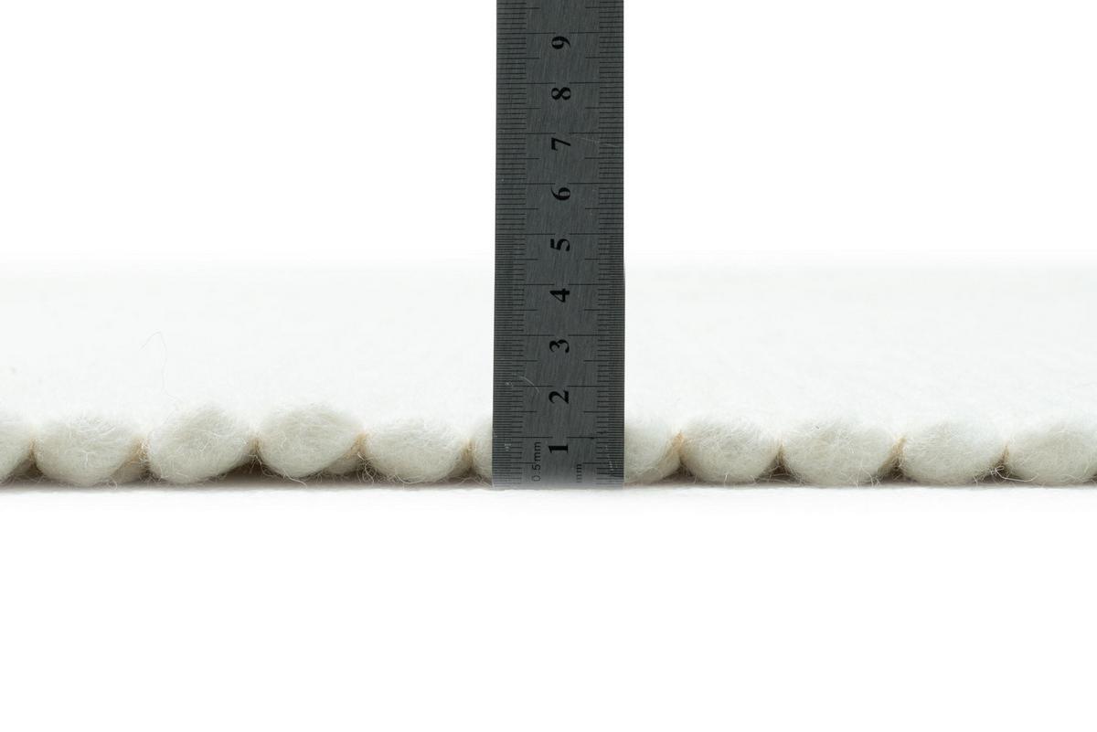 WEBTEPPICH Hörnum 70x140 cm - Weiß, Textil (70/140cm) - Sansibar SYLT