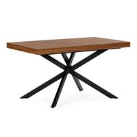 ESSTISCH Palermo Walnuss-Optik, 140-180 cm - Walnussfarben, Holzwerkstoff (80/140/75cm) - VS Venta-stock