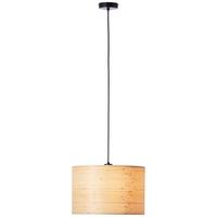 PENDELLEUCHTE Romm 99490/76 - Schwarz, Holz (35/35/120cm) - Brilliant