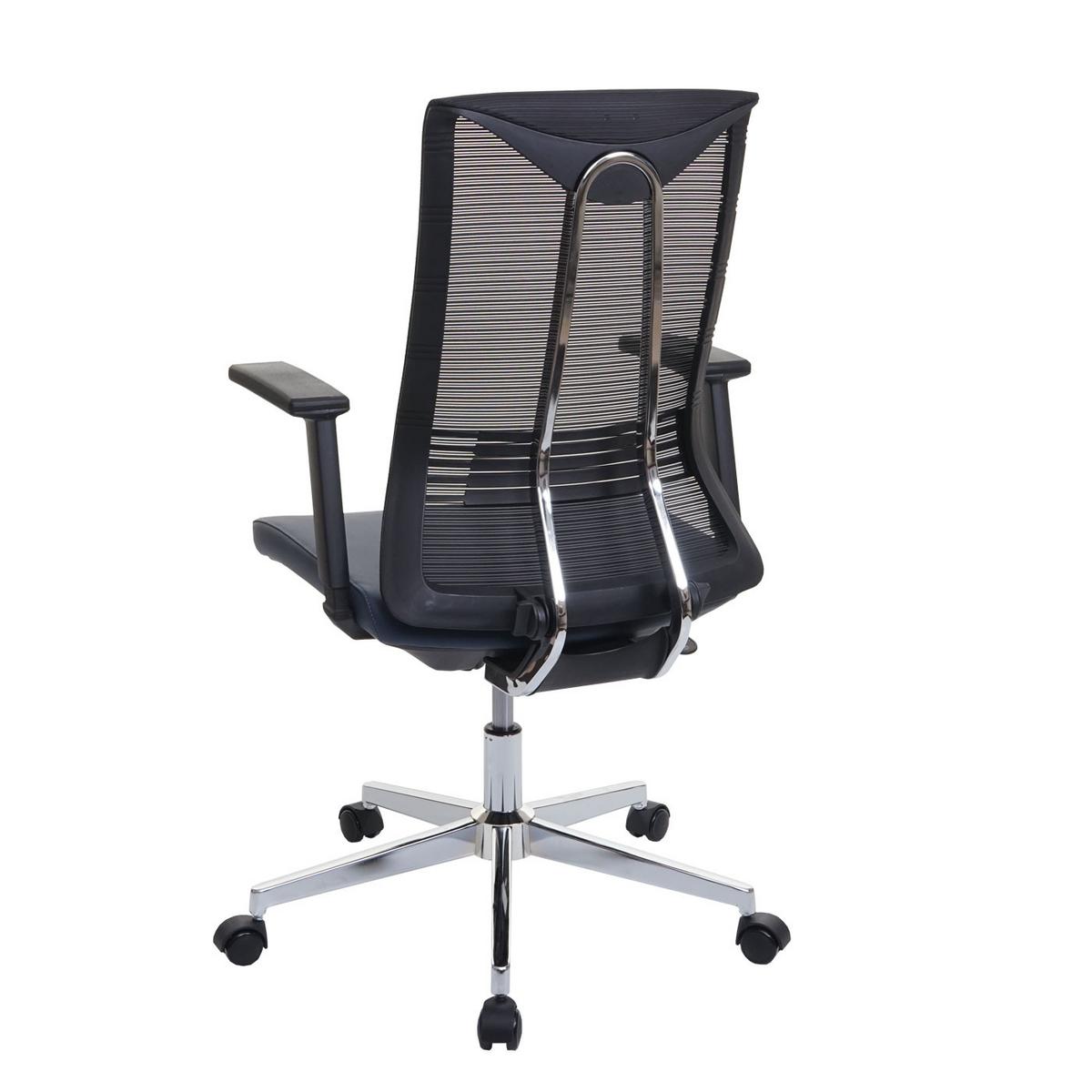 BÜROSTUHL Blau - Blau, Textil (65/110/66cm) - MCW
