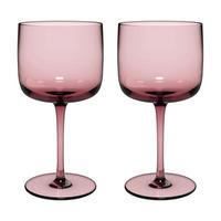 WEINGLÄSER Like Glass Grape 270 ml 2er Set - Pink, Glas (0.27L) - like.Villeroy & Boch