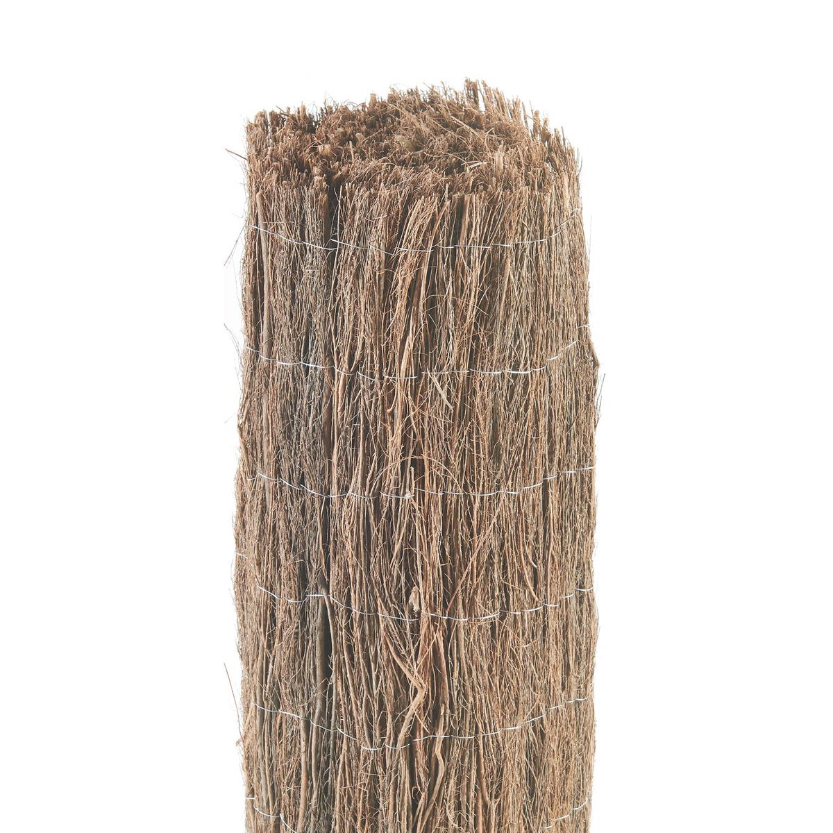 REISIGZAUN Brielle - Naturfarben, Naturmaterialen (100/0.6cm) - casa.pro