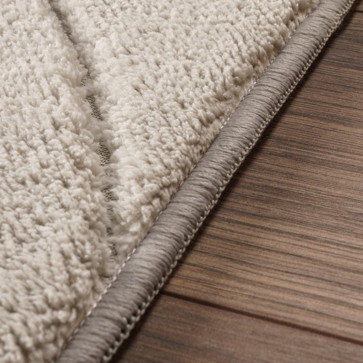 FLACHWEBETEPPICH Skandinavisch Creme 60 x 100 cm - Champagner, Kunststoff (60/100cm) - TT Home