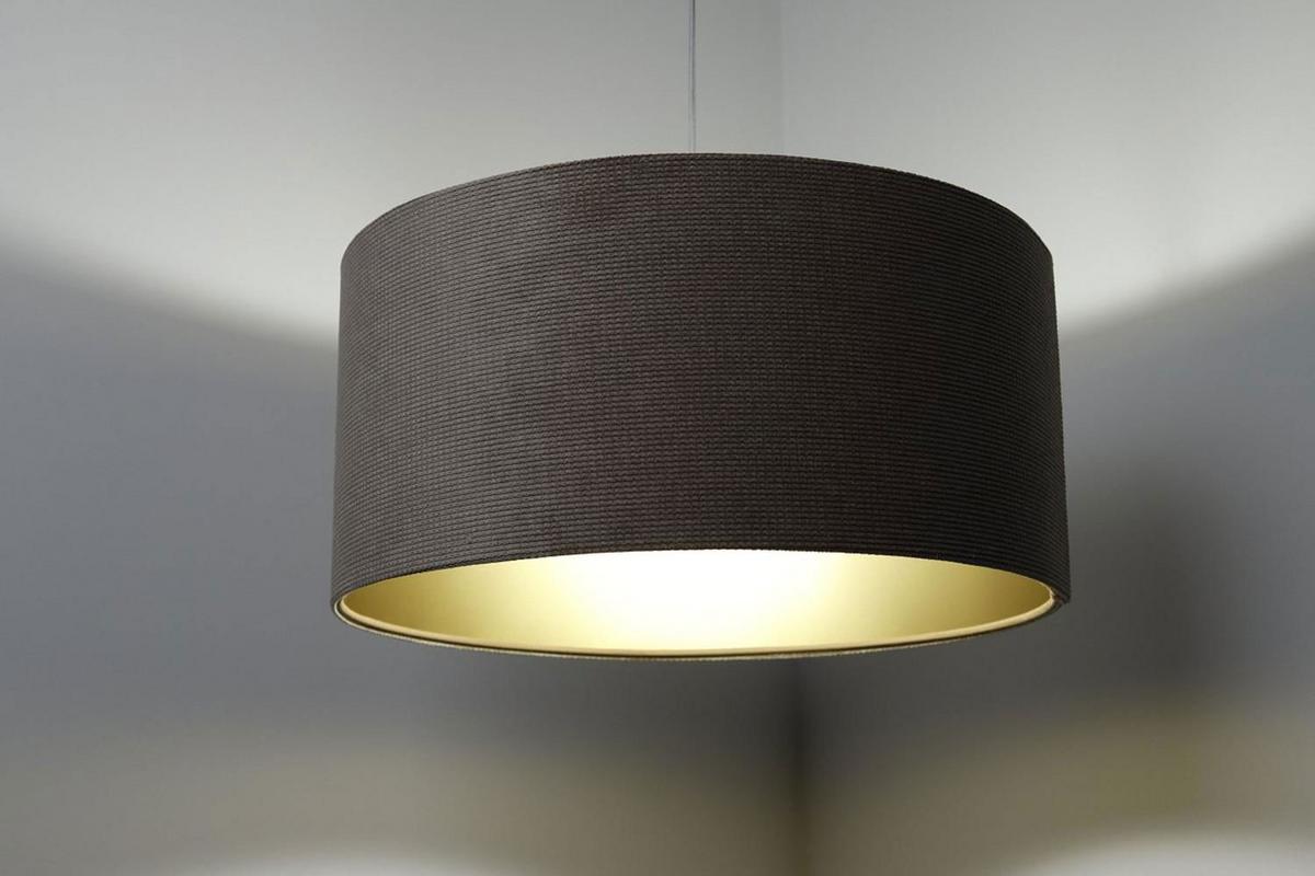 HÄNGELEUCHTE Beige 60/30 cm - Beige/Goldfarben, Kunststoff (60/0.8/30cm) - ONZENO