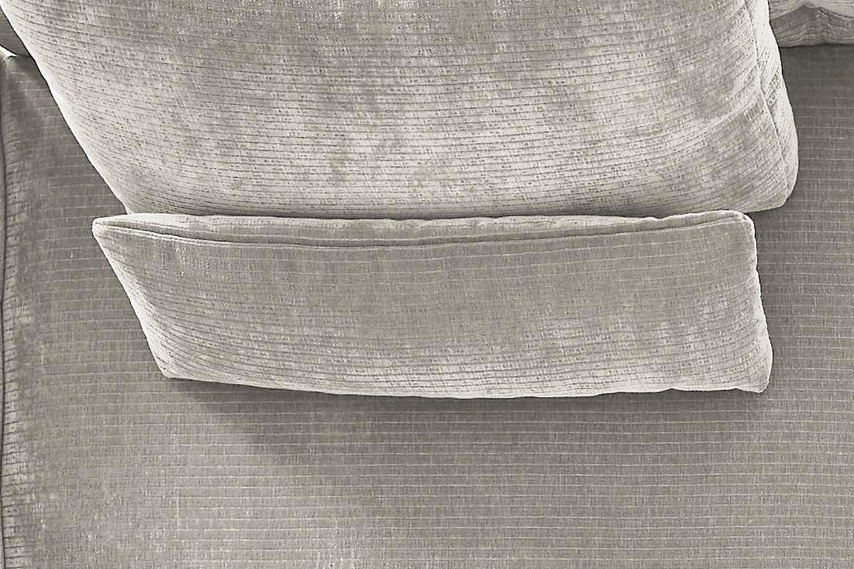 NIERENKISSEN GROSS SEPHI Silber Cord - Silberfarben, Textil (92/19cm) - KAWOLA