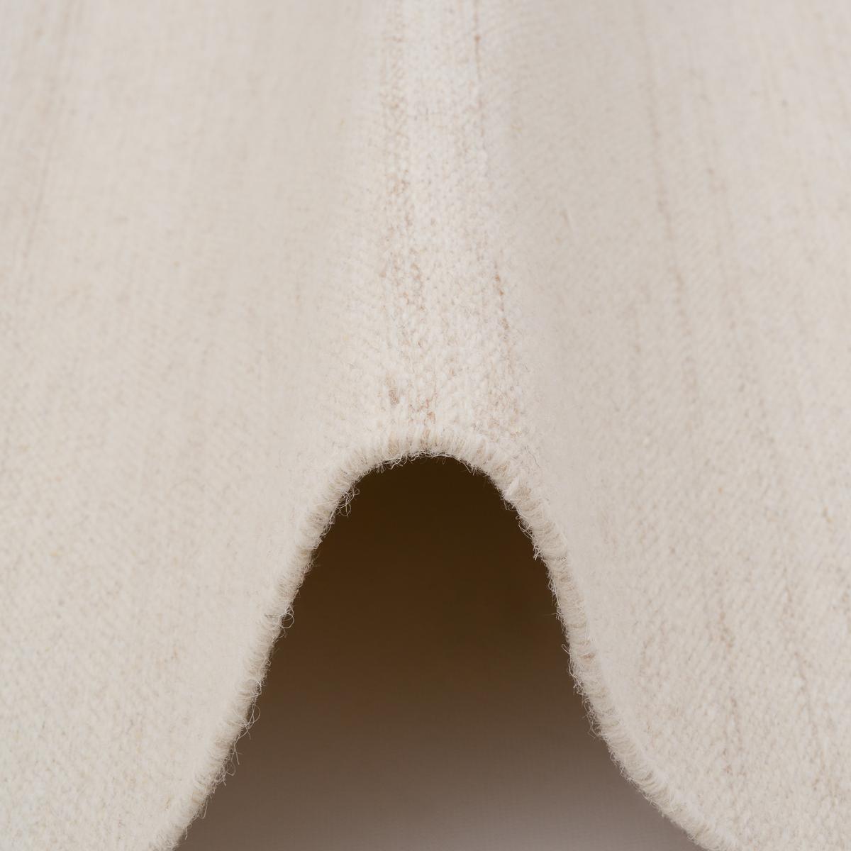 WOLLTEPPICH KELIM NATUR WOOLLY - Ecru, Textil (200/200cm) - Pergamon