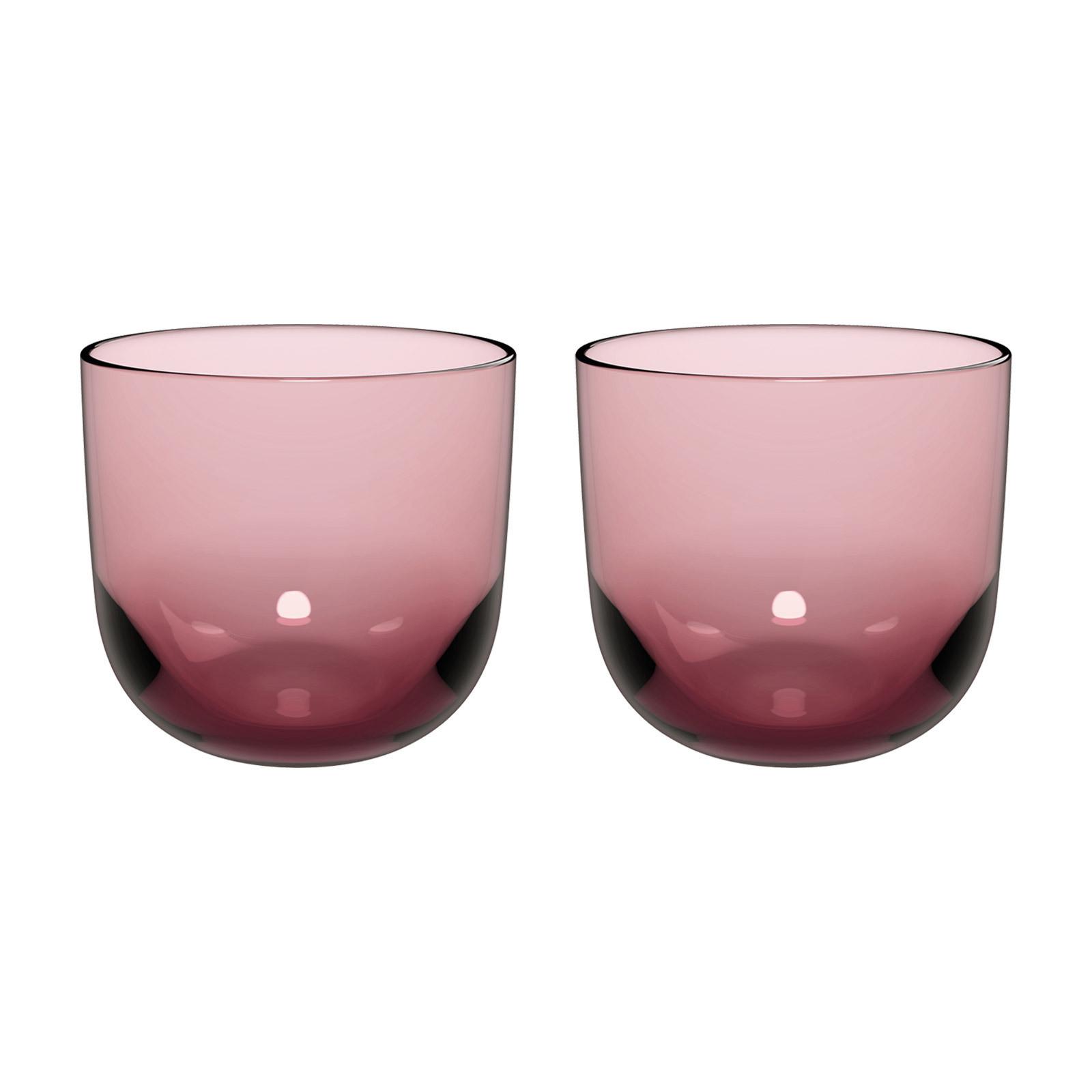 WASSERGLÄSER Like Glass Grape 280 ml 2er Set - Pink, Glas (0.28L) - like.Villeroy & Boch