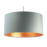 HÄNGELEUCHTE Gold 50/25 cm - Beige/Goldfarben, Kunststoff (50/0.8/25cm) - ONZENO